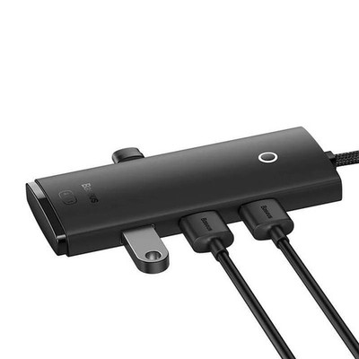 Hub USB 3.0 4xUSB 3.0 1xUSB-C cable 2m Baseus WKQX030201 Baseus