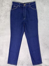 Wrangler Jeans Womens 12Misses Blue Full Fit Straight USA SCOVILL Vintage 80s