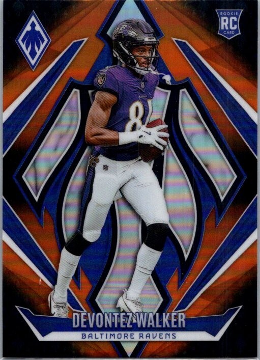 2024 Panini Phoenix - Rookies Devontez Walker #178 Orange Fade (RC)