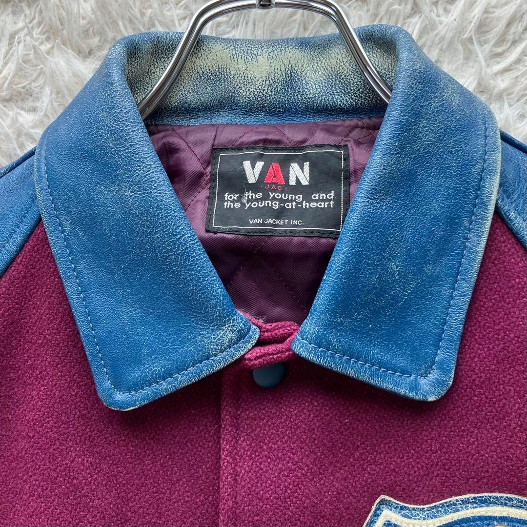 [Vintage processing L rank] Van jacket stadium ja… - image 4