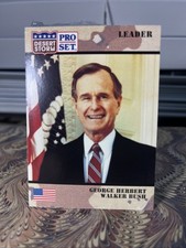 1991 Pro Set Desert Storm Trading Card George H.W. Bush #79 near mint
