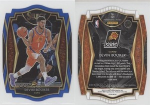 2020-21 Panini Select Premier Level Blue Prizm Die-Cut /249 Devin Booker #121