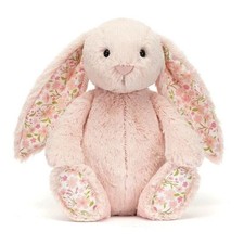 Jellycat Authentic Medium Blossom Blush Bunny Cherry Plush Toy NWT USA