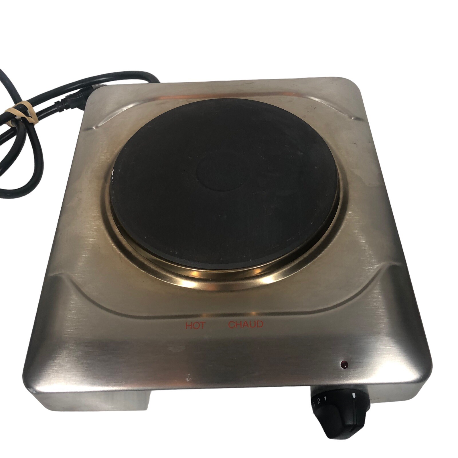 Cadco KRS2 11 1/2" Electric Hotplate One Burner Made In Germany Cast