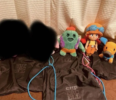 Brawl Stars Plush Toy Set Spike Jesse #67a273