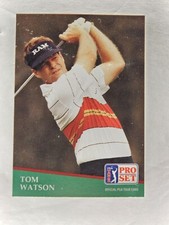 1991 Pro Set  PGA Tour Golf # 41 TOM WATSON