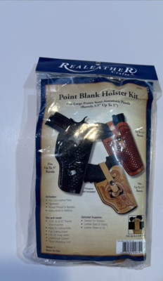 Realeather Crafts Leathercraft Kit-Point Blank Holster, C4225-00