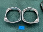 <!--F#f_0-->Holden HR Chrome Headlight surrounds x2 Pair Genuine Original B<!--F/-->