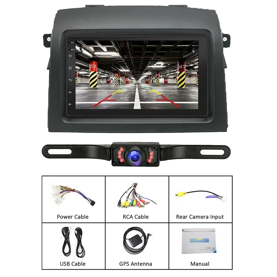 For Toyota Sienna 2004-2010 Wifi CarPlay Car Radio GPS 2005 2006 2007 2008 2009 - Imagem 4 de 4