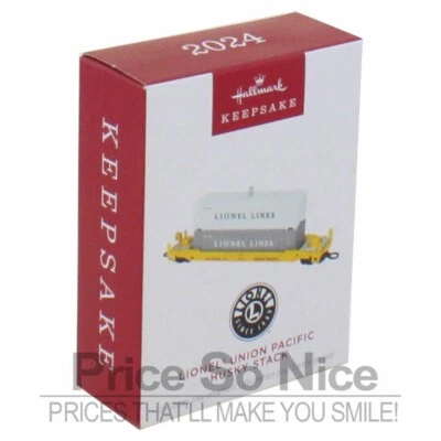 Hallmark Keepsake 2024 Ornament Lionel Union Pacific Husky Stack Metal