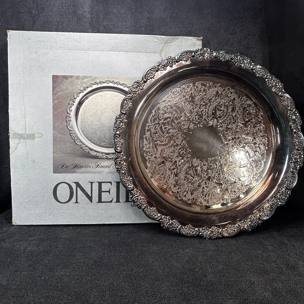 ONEIDA Tray Silver Plated Collectibles for sale | eBay