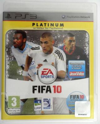 Jeu FIFA 10 Platinum (Français) - Sony PlayStation 3 - PS3 - Complet