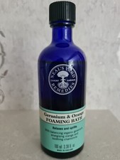 Neal's Yard Remedies GERANIUM & ORANGE Scents Foaming Bath, 100ml