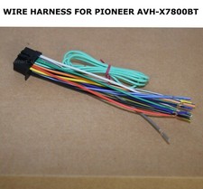 New Wire Harness for Pioneer AVH-X7800BT AVHX7800BT 16 PIN Car Stereo Receiver