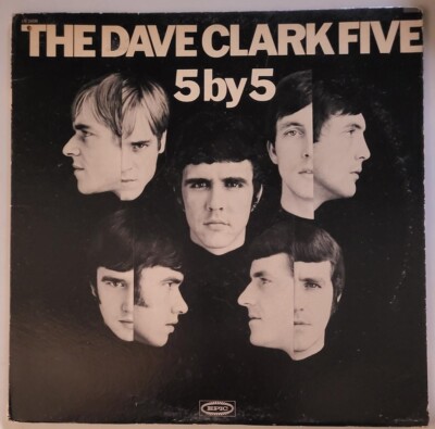 Dave Clark Five 5 By 5 LP VG+ 1967 Epic LN24236