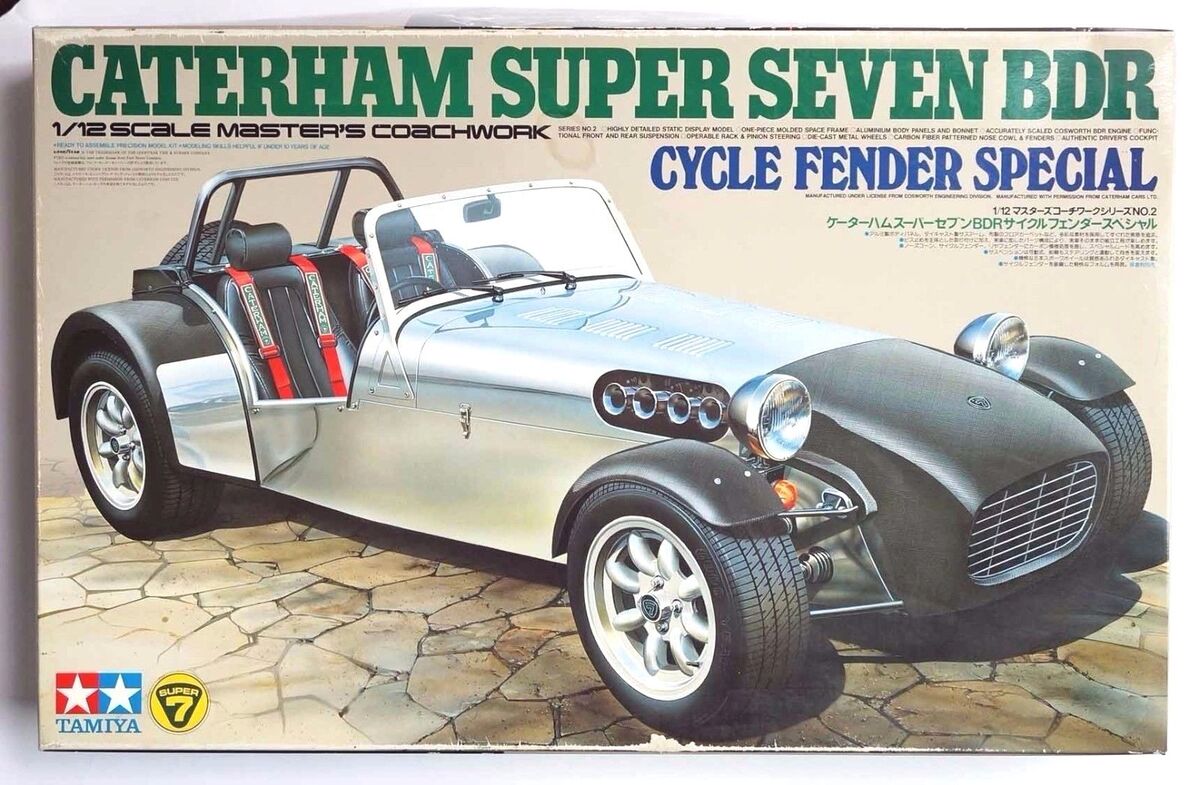 TAMIYA 1/12 Caterham Super Seven BDR Cycle Fender Master's TAMIYA 1/12 Caterham Super Seven BDR Cycle Fender Master's