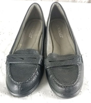aerosoles black loafers