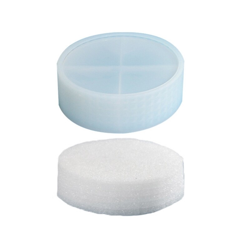 DIY Resin Mold Soft Silicone Molds with Lid for Jewelry Earrings Storage Box