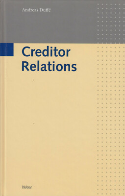 Creditor Relations Das neue Geschäftsfeld in der Finanzkommunikation A. Duffe