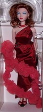 Ashton Drake Red Venus Gene Doll 95 RETIRED Mel Odom NIB