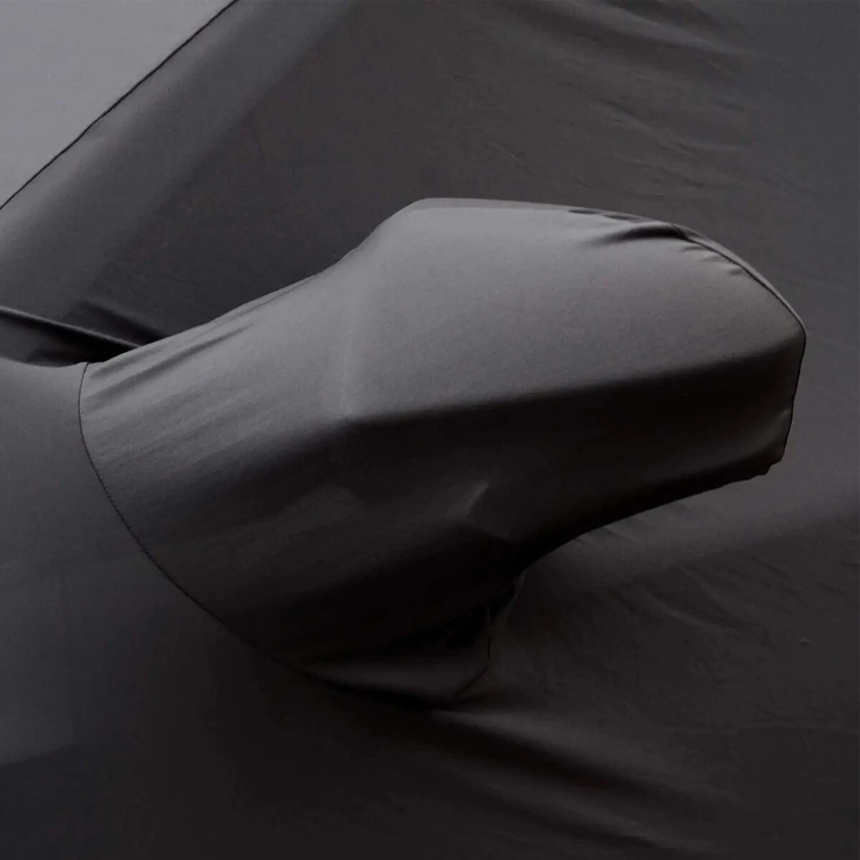 Cubierta completa de auto para VW Tiguan satinada elástica a prueba de arañazos a prueba de polvo INTERIOR suave negra Foto 3 de 4