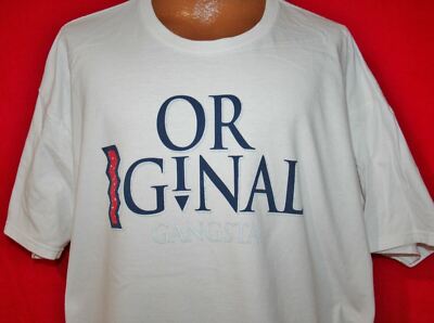 Vintage ROCKSMITH Original Gangsta T-SHIRT 2XL XXL Hip Hop Rap Streetwear
