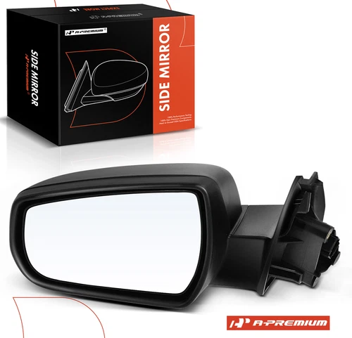 Left Black Heated Powered Mirror for  Chevy Malibu 2013-2015 Malibu Limited 2016