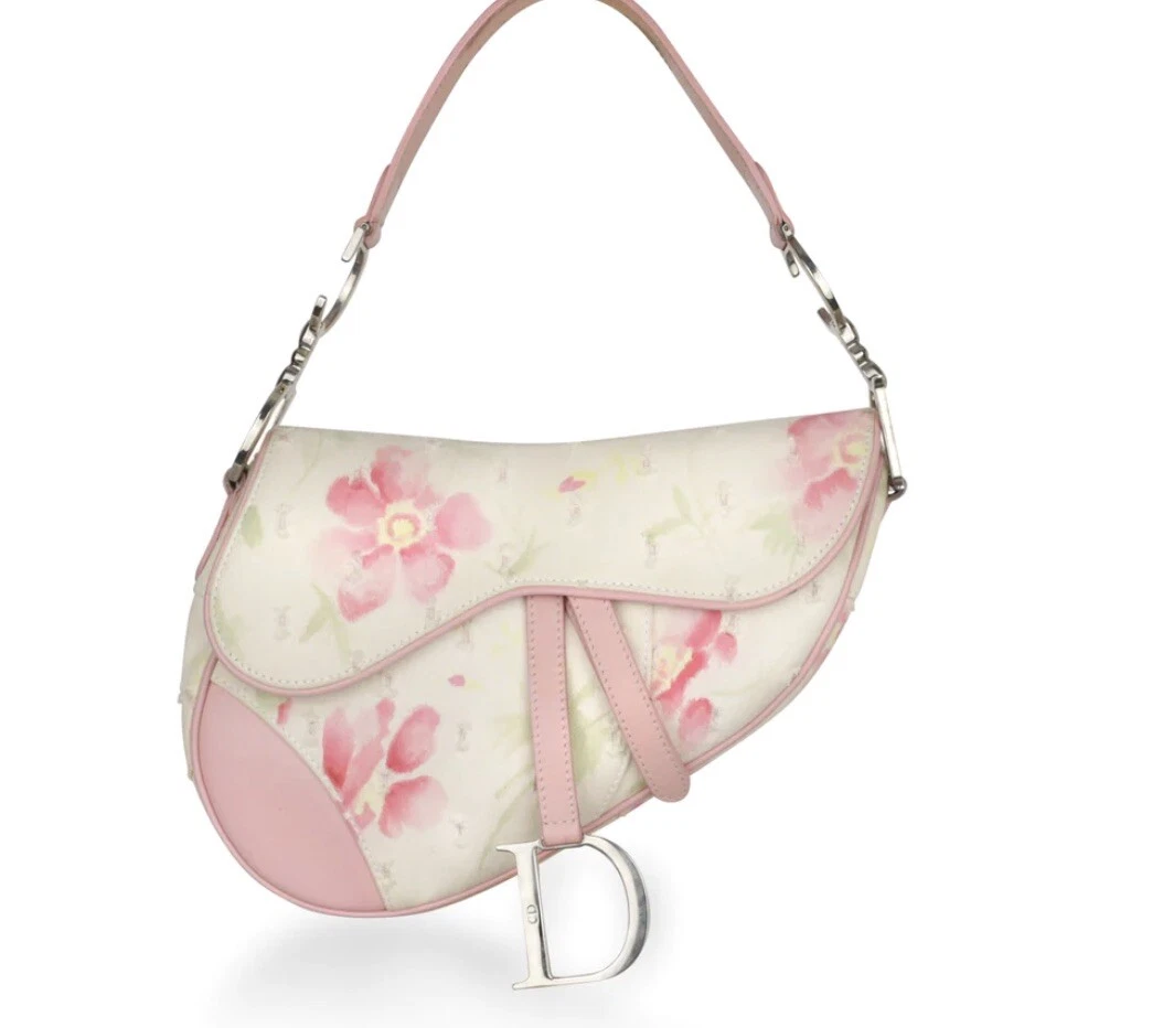 droom radar Redelijk vintage christian dior Floral saddle bag (RARE) | eBay