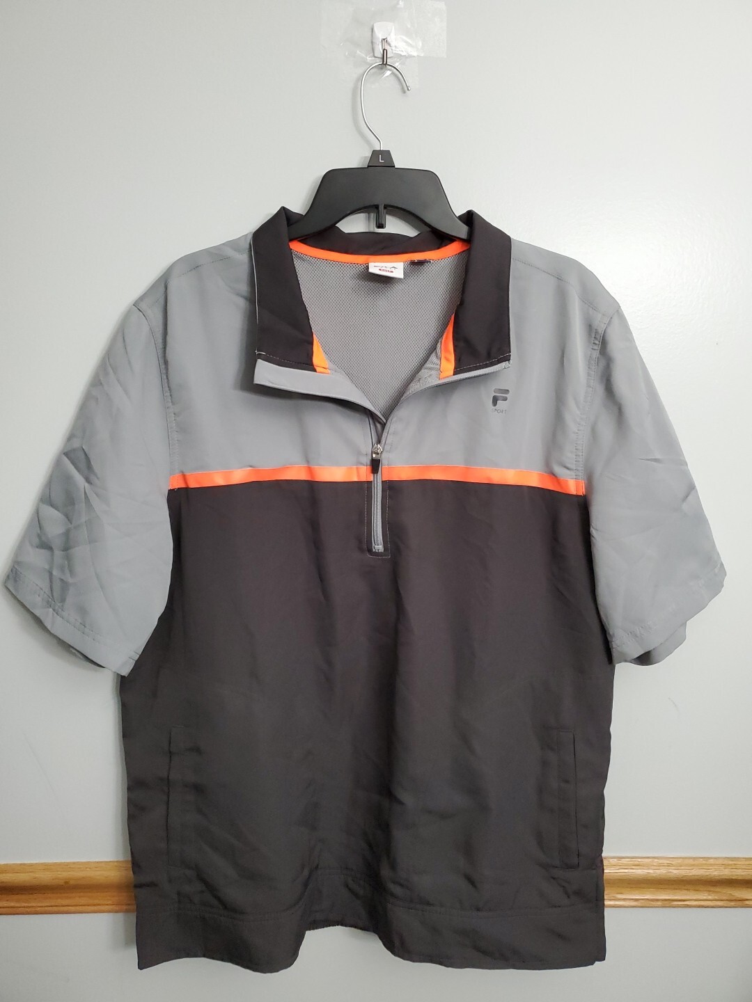 Giacca Pullover Golf Fila Sport 1 4 Zip Taglia XL