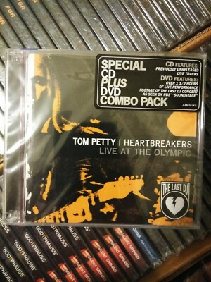TOM PETTY / Live at the Olympic Last DJ & More CD/DVD 2003 New Sealed 2 Discs