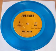 Jimi Hendrix " Stars Spangled  " / "Night Bird Flying"  not Dolly   MISPRESSING