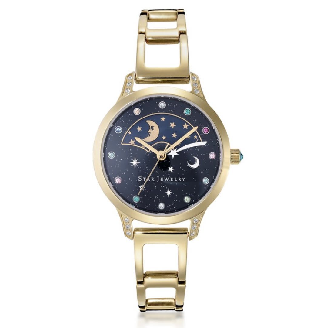 時計 STARJEWERY COSMICDAY&NIGHT 2 SW1028 Star Jewelry 2Sw1028 Analog Quartz Women Watch Limited
