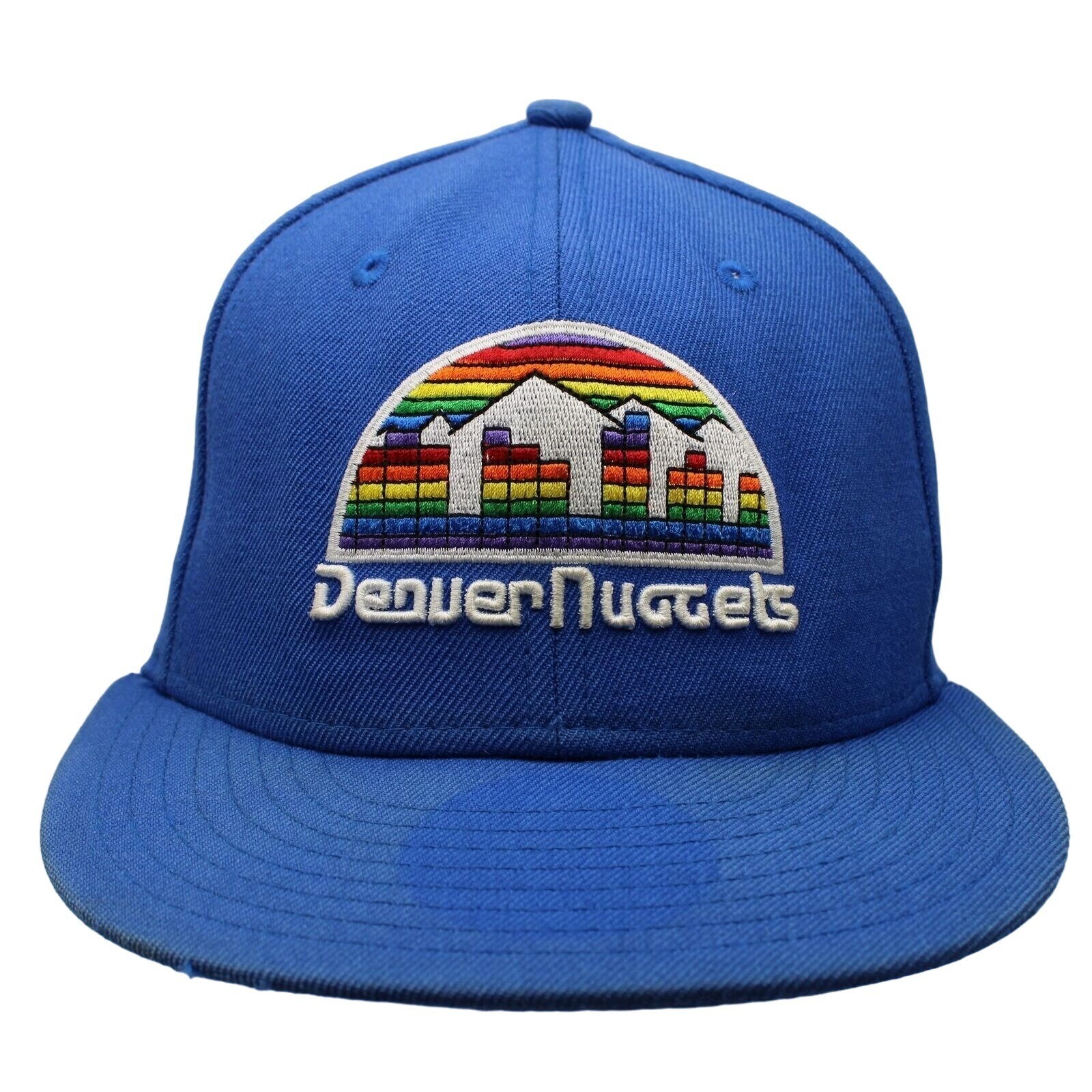Denver Nuggets NBA Basketball New Era 59Fifty Blue Fitted Hat Cap