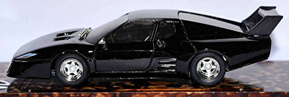 Ferrari 512 BB Street 1980 Black Nero Edizione Limitata 20 Anni Brumm 1:43 - Immagine 4 di 4