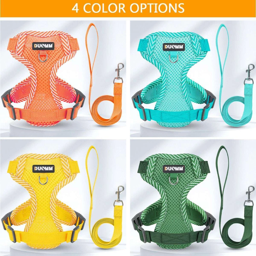 Dog Harness for Small Dogs Adjustable Puppy Cat Harness Vest Pet Outdoor Walking