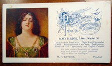 Ink Blotter Patrick's Business College School of Shorthand Typewriting York PA thumbnail