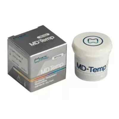 MD-Temp Plus Temporary Restorative Material White Jar/40gm (Meta-Biomed)