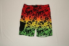 Mens Hang Ten Floral Board Shorts 32W EUC
