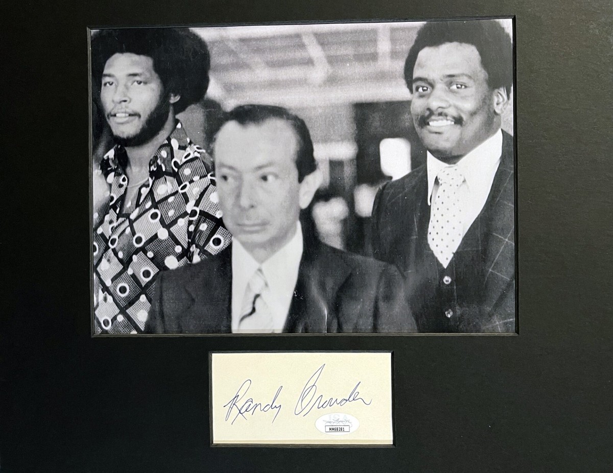 Randy Crowder “Cocaine Cowboy” Miami Dolphins JSA COA SIGNED CUT