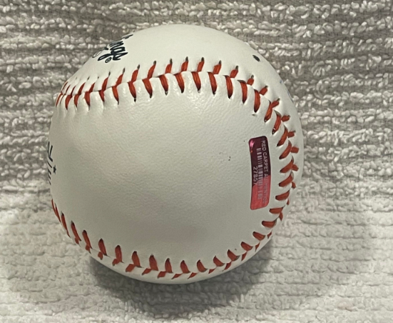 MICROSOFT ICON BILL GATES RARE SIGNED RAWLINGS BASEBALL w/ COA