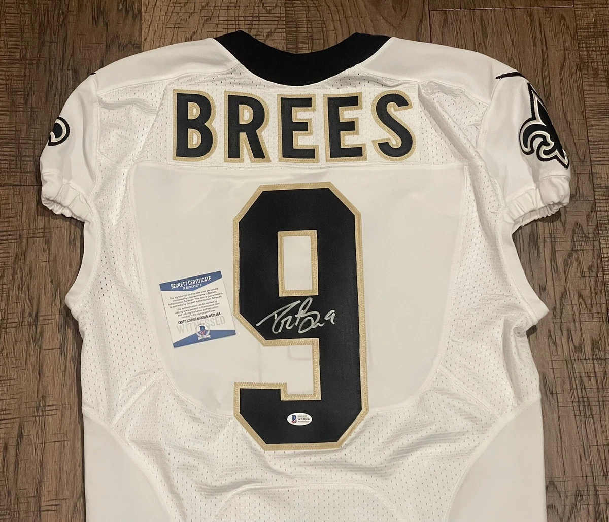 Authentic drew brees saints clearance jersey