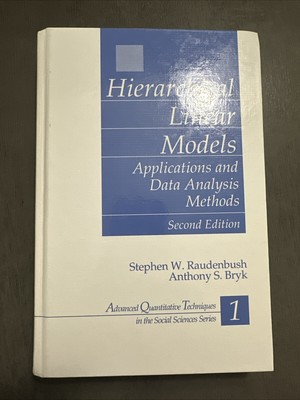 Hierarchical Linear Models Applications And Data Analysis 2nd Raudenbush Bryk