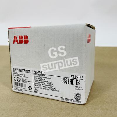 ABB 1SAP140300R0271 / PM583-ETH (New)