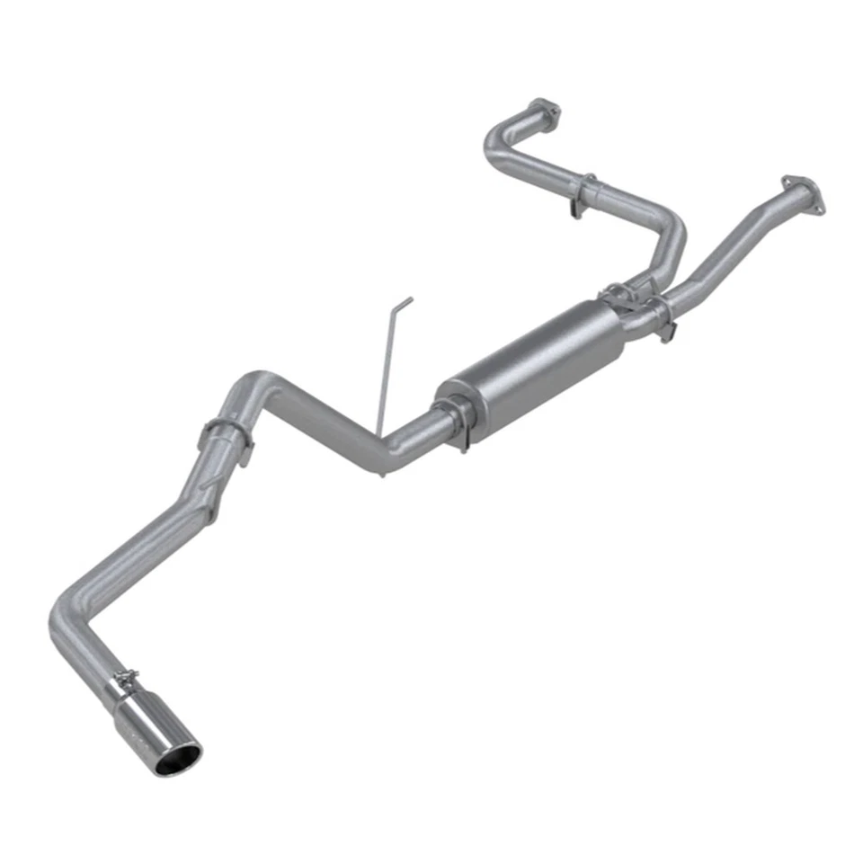 Escape trasero MBRP S5406AL Armor Lite acero gato para 05-19 Nissan Frontier 4,0 L V6 Foto 2 de 4