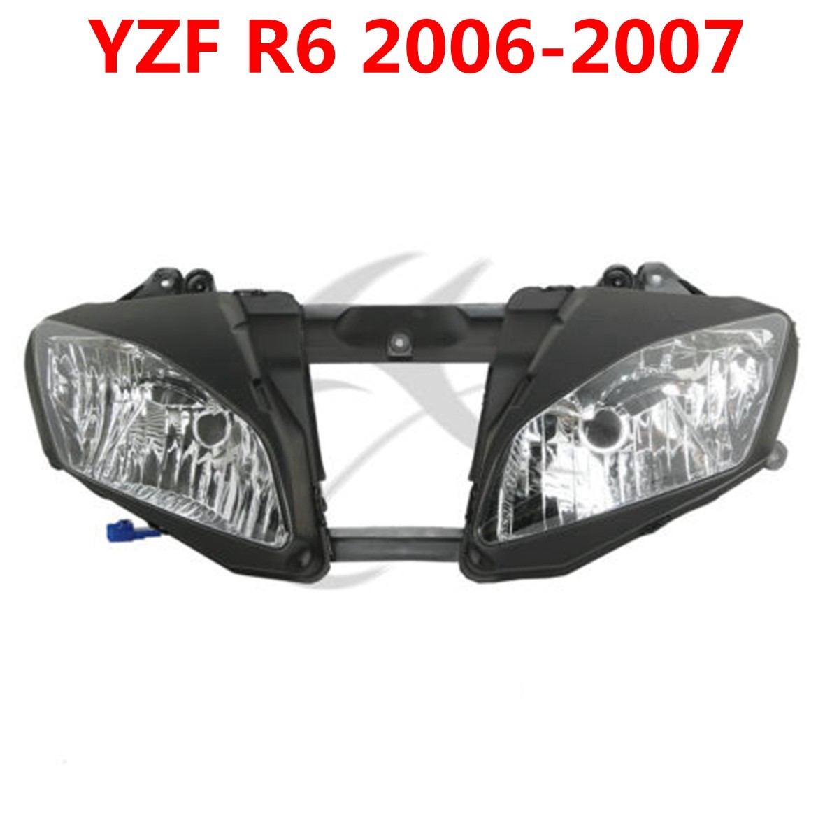 TCMT Frontal Faro Cabeza Luz Lámpara Para YZF-R6 YZFR6 2006 – 2007