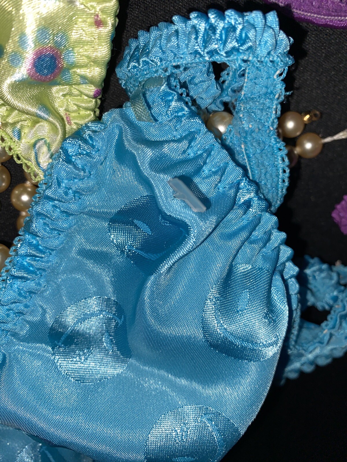 Joe Boxer Satin String Bikini Panties Women's Vintage… Gem