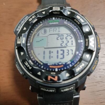 Casio Protrek PRW-2500 Triple Sensor Tough Solar Watch Used JP
