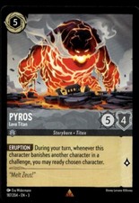 Disney Lorcana Into the Inklands Pyros - Lava Titan 187/204 NM X1