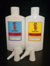 Medium + Thick CA Glue -Large 8 oz Bottles - Super Glue Adhesive - Cyanoacrylate