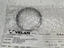 VELAN 1687-002-334 Gasket 2.625' x 2.125" x 0.12" OEM Part *NIB*